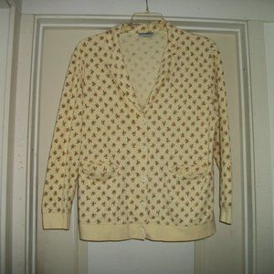 BUTTER YELLOW LOLITA YELLOW & FLOWERS FOLKLORE COTTAGECORE SW LG